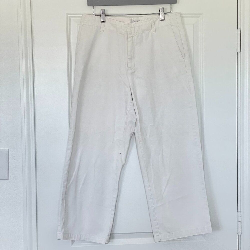 Calvin Klein Jeans Beige Cotton Ankle or Capri Pant – Women’s Size 10